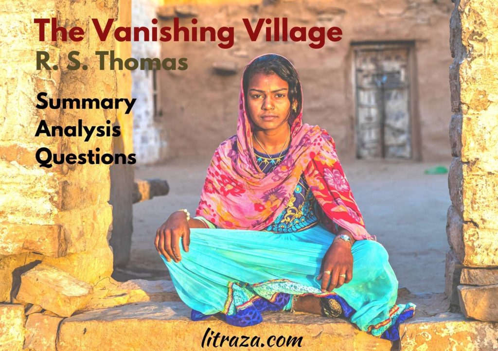 The Vanishing Village By R. S. Thomas – Summary Analysis Questions ...